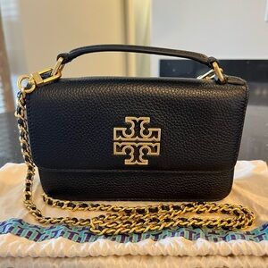 Tory Burch Britten Mini Top Handle Bag